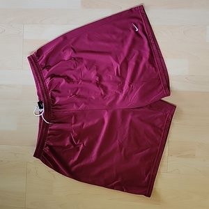 Vintage 90s Y2K NIKE SHORTS XXL Burgandy